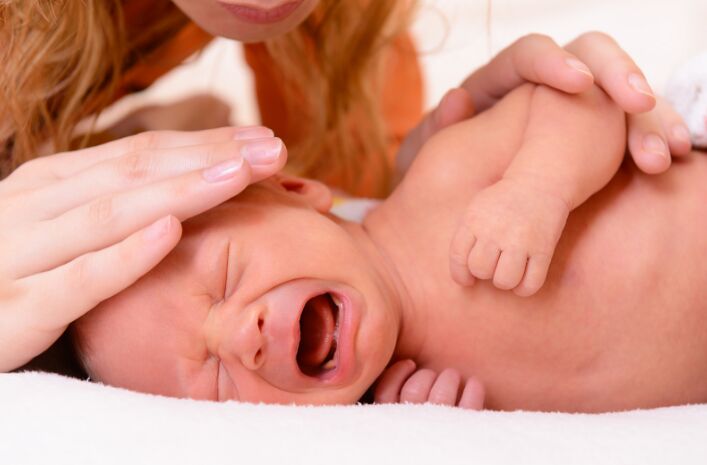 Фото новорожденного с переломом ключицы